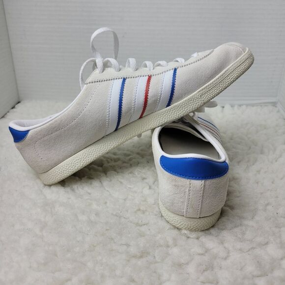 Adidas Originals ROTTERDAM 00 Men's Sneakers 7.5 White Blue Bird Scarlet IH4776 - Picture 5 of 10